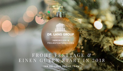 Frohe Weihnachten und einen guten Start in 2018